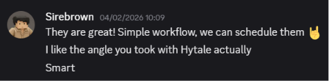 VoxAI: “Simple workflow… I like the angle you took. Smart”